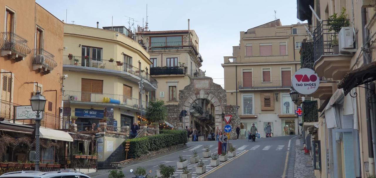 Sicilia Bedda Taormina Apartamento Exterior foto